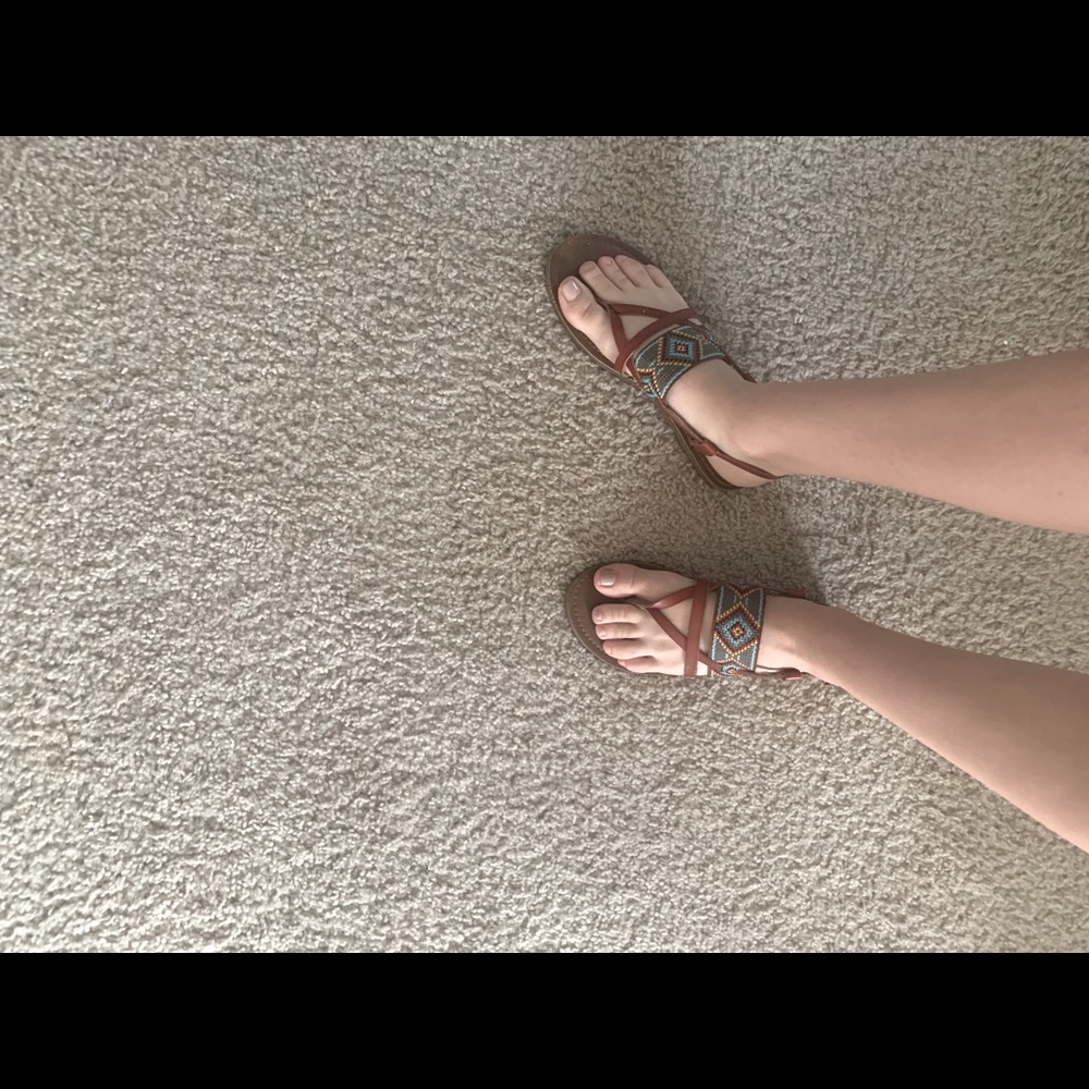 Summer boho sandals